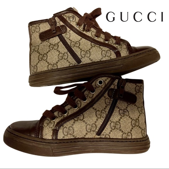 Gucci Other - Gucci GG Canvas Monogram High-Top Sneakers